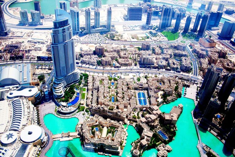 Dubai skyline and the Dubai property market