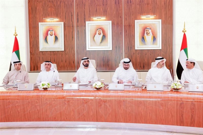 Sheikh Mohammed chairs the first UAE Cabinet meeting of the year