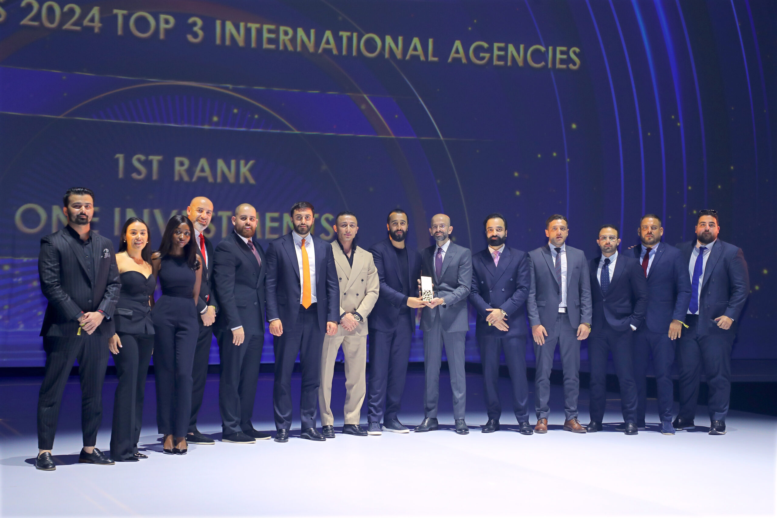 One Investments Recognised as the #1 International Agency of 2024