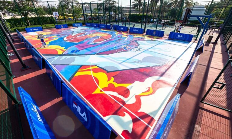 Dubai Introduces Art-Inspired Sports Field in Partnership with Global Brands